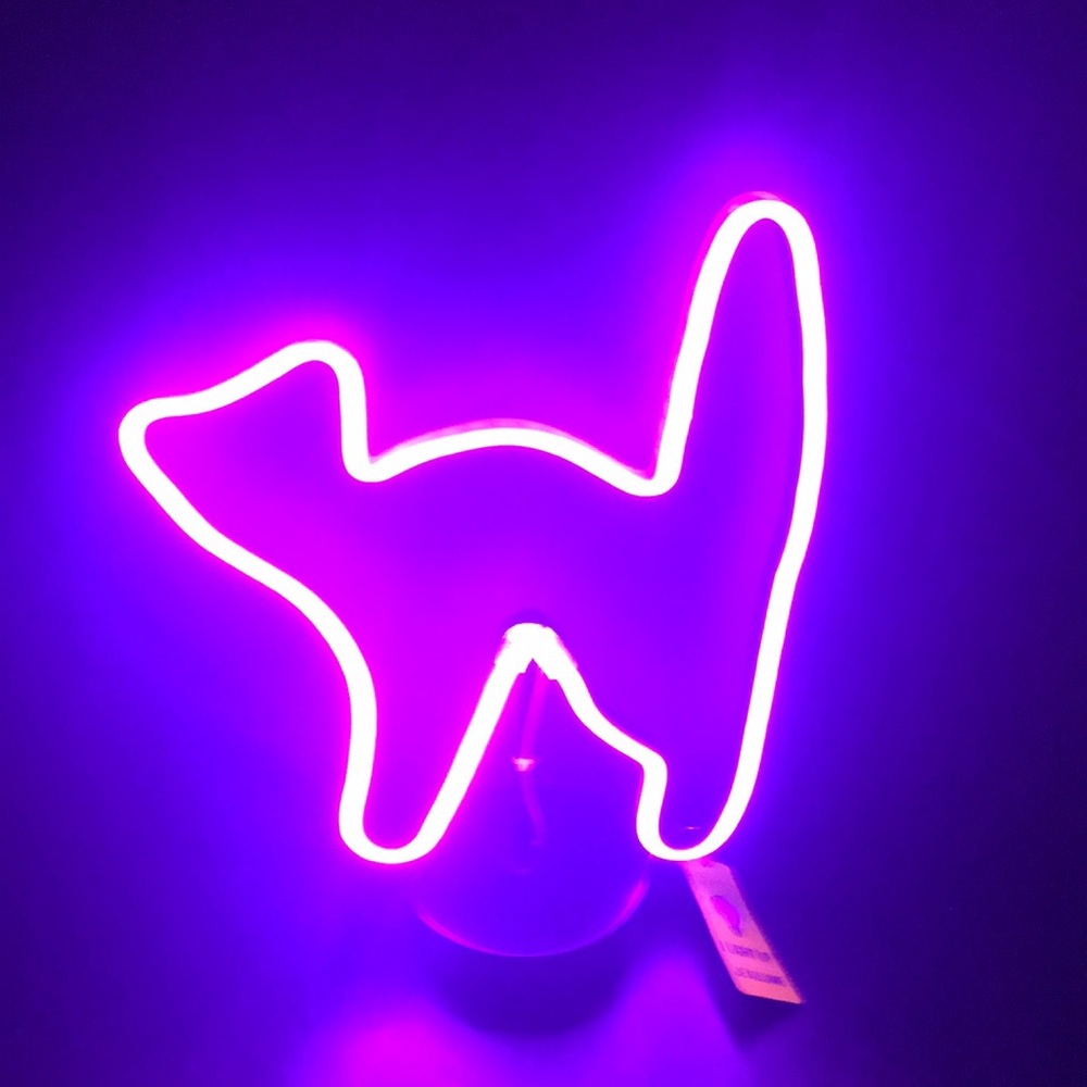 New Neón cat light